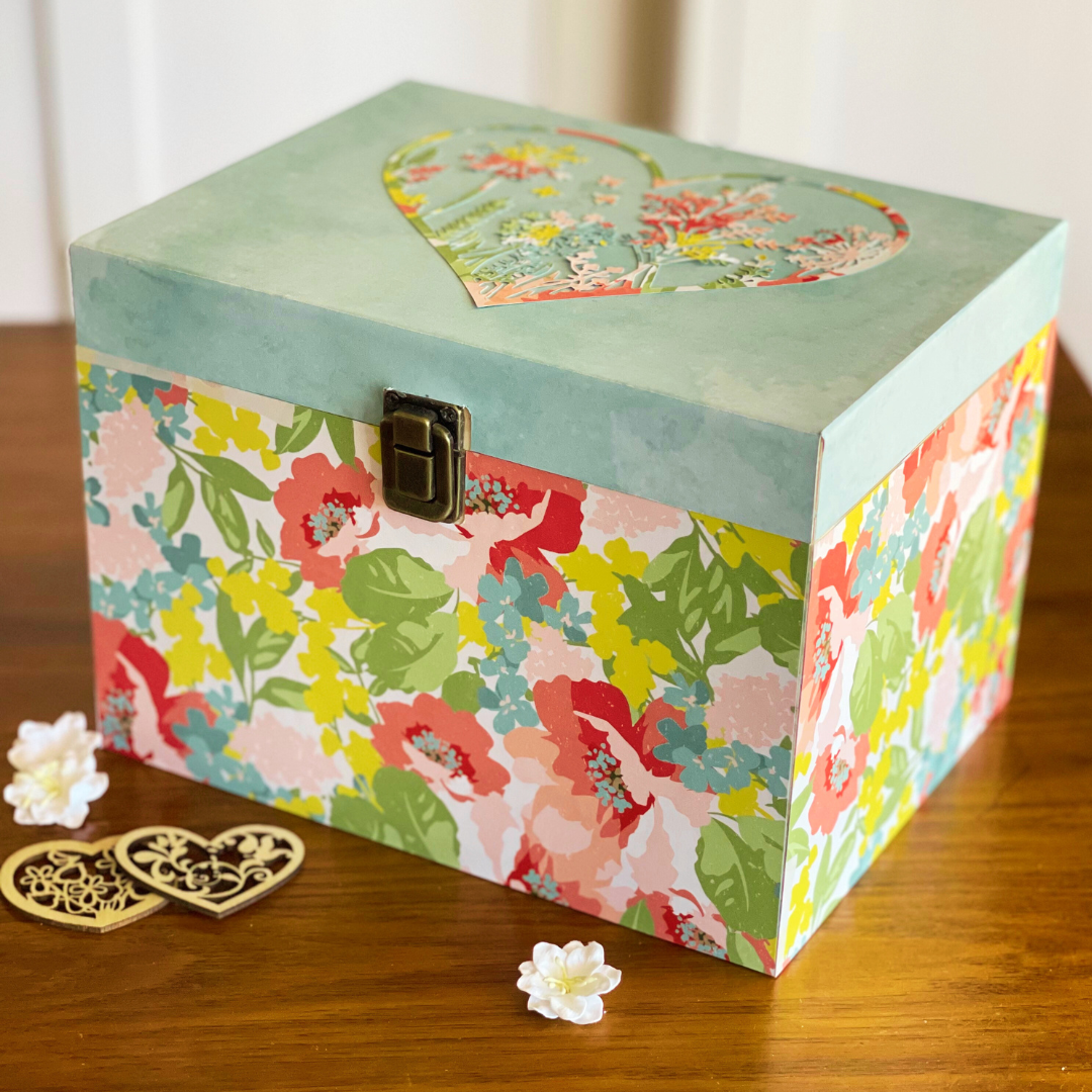 Diecut - Heart Floral