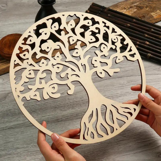 Tree of Life Wooden Wall Hanging